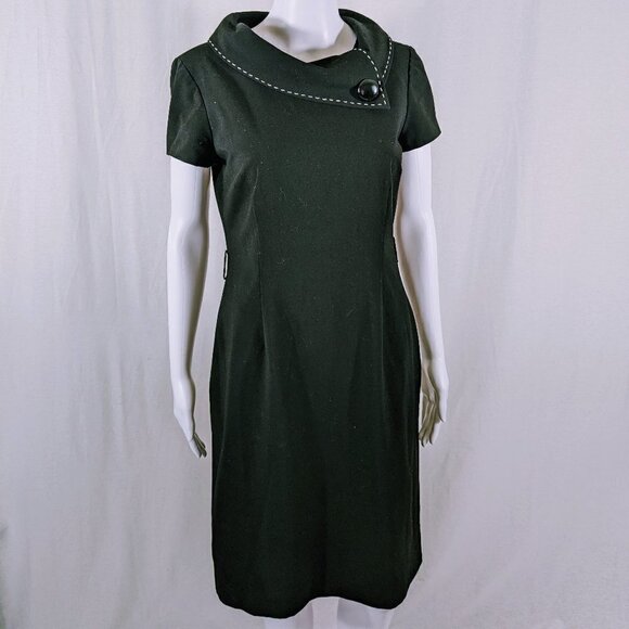 Tahari Arthur S. Levine Office/Work Dress Retro Look Women's Size 6 - Picture 1 of 4